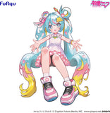 Scale Statue FuRyu Miku 10th Anniversary Noodle Stopper