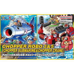gunpla Chopper Chopper Robot 3 & 5 (Chopper Submarine & Chopper Crane)