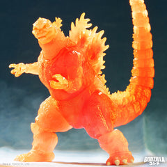 Action Figure ULTIMATES Blazing Godzilla (1200° Clear Orange)