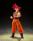 Preorder Action Figure SH Figuarts Super Saiyan God Son Goku - Saiyan God of Virtue -