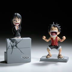 Scale Statue Banpresto Monkey.D.Luffy & Nico Robin WCF Log Stories World Collectable Figure