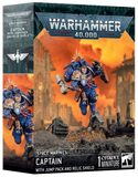 Warhammer Space Marines Captain with Jump Pack and Relic Shield
