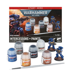 Warhammer Space Marines Intercessors Plus Paints