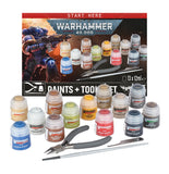 Warhammer 40000 Paints and Tools Set