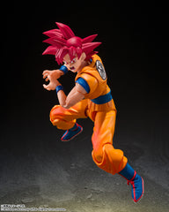 Action Figure SH Figuarts Super Saiyan God Son Goku (God Aura)