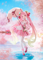 Scale Statue Miku Sakura Dress Ver. AMP+