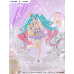 Scale Statue Hatsune Miku YUMEKAWA Princess Lavender Ver. TENITOL