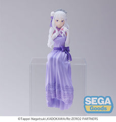 Scale Statue Sega Emilia PM Percing Dressed Up Party Re:ZERO -Starting Life in Another World
