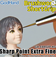 gunpla Godhand Brushwork Short grip Special Set