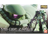 Gunpla RG #4 MS-06 Zaku II (Green)